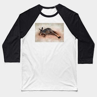 Sleeping Kangaroo Baseball T-Shirt